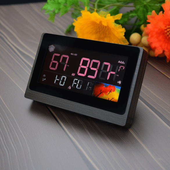 stay informed with a compact home weather station