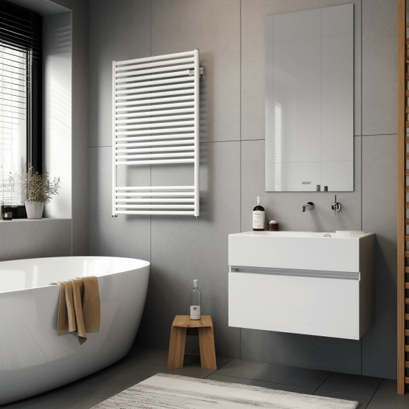 warm up your bathroom with this efficient heater