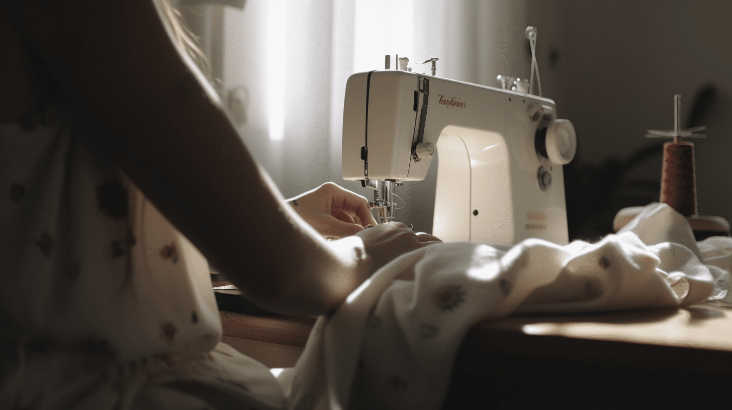 what sewing machine settings for stretchy fabric